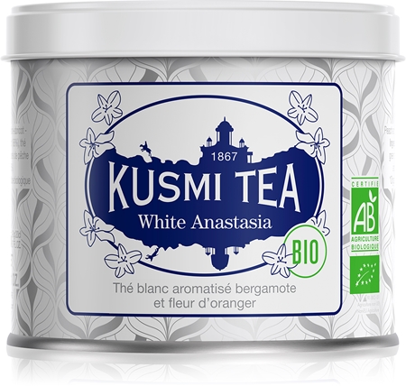 Kusmi Tea White Anastasia sypaný čaj v BIO kvalitě