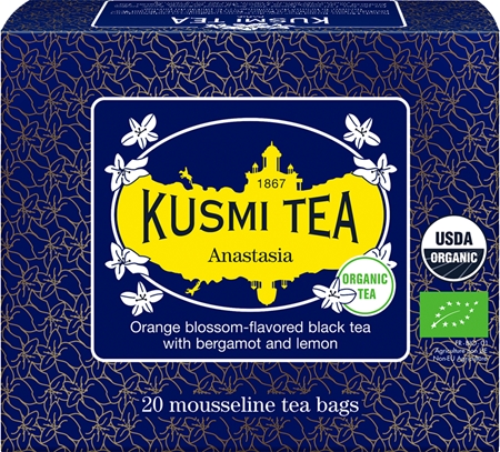 Kusmi Tea Anastasia porcovaný čaj v BIO kvalitě