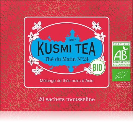 Kusmi Tea Russian Morning N°24 porcovaný čaj v BIO kvalitě