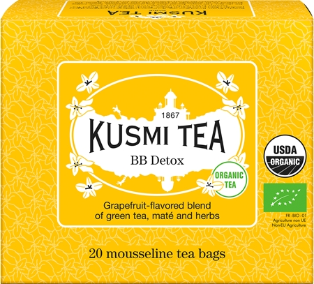Kusmi Tea BB Detox porcovaný čaj v BIO kvalitě