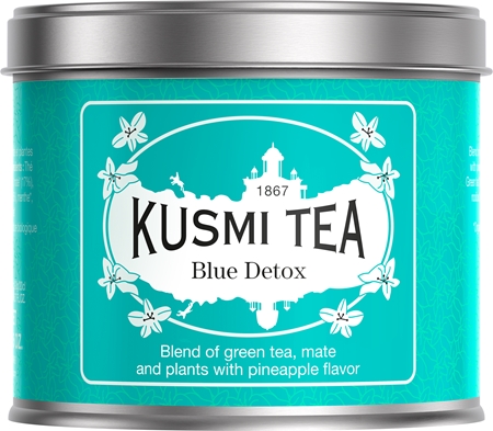 Kusmi Tea Blue Detox sypaný čaj v BIO kvalitě