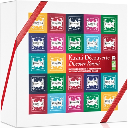 Kusmi Tea Discover thé poudre coffret cadeau