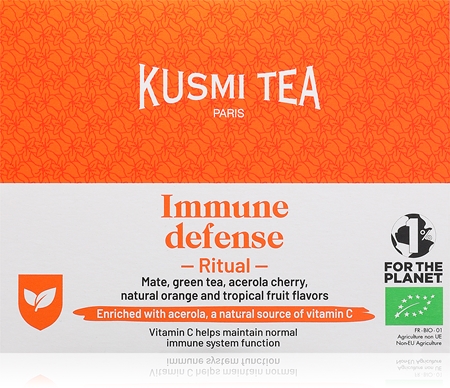 Kusmi Tea Immune Defense Ritual sypaný bylinný čaj v BIO kvalitě