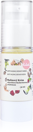 Kvitok Raspberry Cream with Caffeine дневен крем за зряла кожа