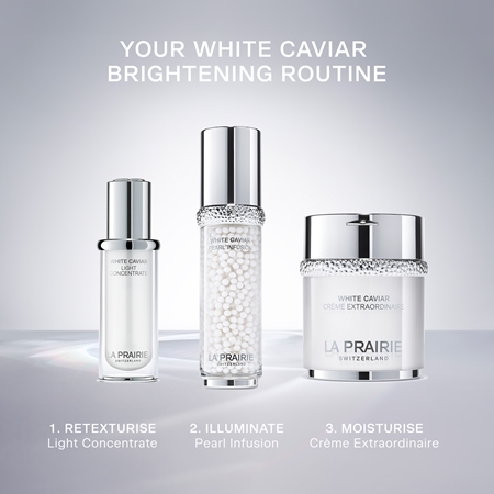 La Prairie White Caviar Pearl Infusion perle pentru un ten radiant