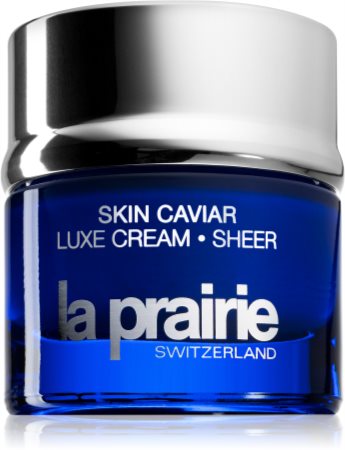La Prairie Skin Caviar Luxe Cream Sheer creme reafirmante e de suavização