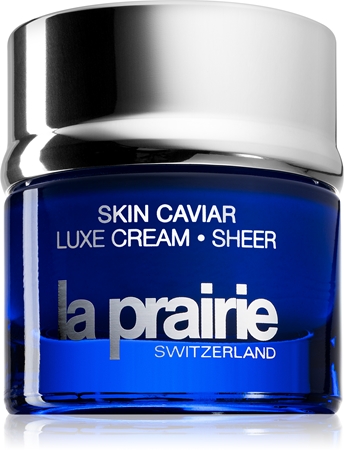 La Prairie Skin Caviar Luxe Cream Sheer creme reafirmante e de suavização
