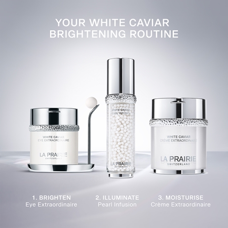 La Prairie White Caviar Eye Extraordinaire zpevňující oční krém s liftingovým efektem