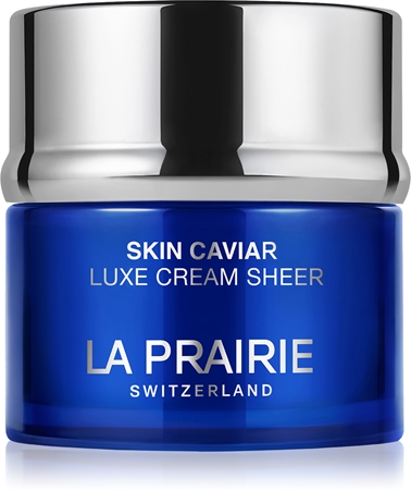 La Prairie Skin Caviar Luxe Cream Sheer luxusní zpevňující krém s vyživujícím účinkem