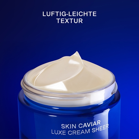 La Prairie Skin Caviar Luxe Cream Sheer luxuriöse festigende Creme mit nahrhaften Effekt
