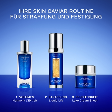 La Prairie Skin Caviar Luxe Cream Sheer luxuriöse festigende Creme mit nahrhaften Effekt