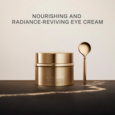 La Prairie Pure Gold Radiance Eye Cream luksuzna krema za oči in veke za posvetlitev in zgladitev kože