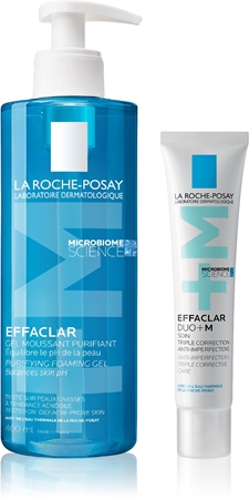 La Roche-Posay Effaclar Zestaw Dla Skóry z Niedoskonałościami wygodne opakowanie do cery tłustej i problematycznej
