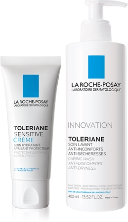 La Roche-Posay Toleriane ensemble pour une hydratation intense