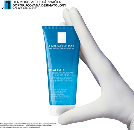 La Roche-Posay Effaclar čisticí pěnivý gel pro mastnou a problematickou pleť