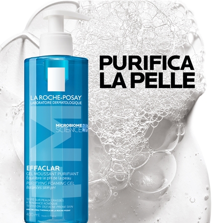 La Roche-Posay Effaclar gel detergente in schiuma per pelli grasse e problematiche