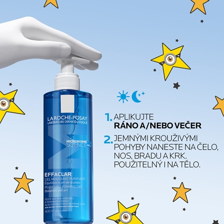 La Roche-Posay Effaclar čisticí pěnivý gel pro mastnou a problematickou pleť