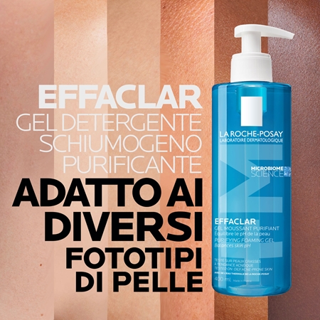 La Roche-Posay Effaclar gel detergente in schiuma per pelli grasse e problematiche
