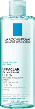 La Roche-Posay Effaclar Ultra eau micellaire nettoyante pour peaux à problèmes, acné