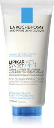 La Roche-Posay Lipikar Syndet AP+ kremiges Reinigungsgel Gegen Reizungen und Jucken der Haut
