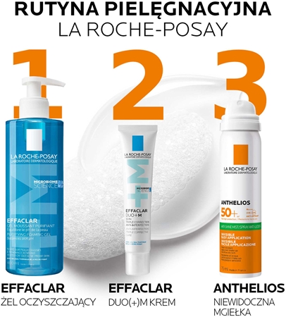 La Roche-Posay Anthelios orzeźwiający spray do twarzy przeciw błyszczeniu się skóry SPF 50+