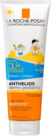 La Roche-Posay Dermo-Pediatrics Beskyttende solcreme lotion børn SPF 50+ | notino.dk