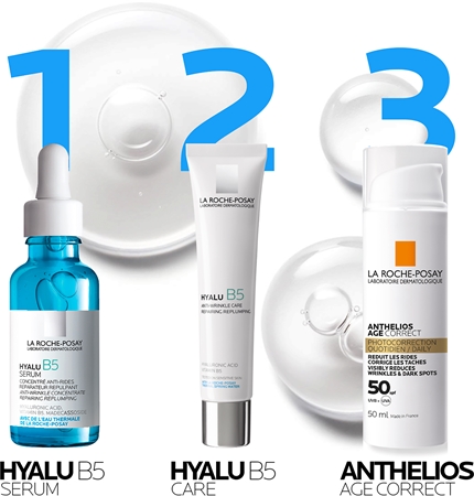 La Roche-Posay Hyalu B5 serumas nuo raukšlių su hialurono rūgštimi