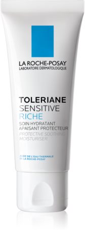 La Roche-Posay Toleriane Sensitive Rich creme hidratante prebiótico para aliviar a sensibilidade da pele