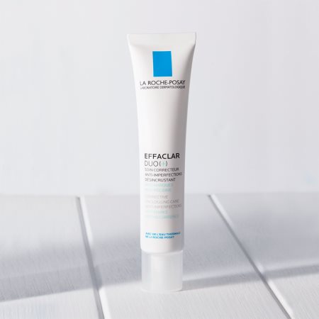 La Roche-Posay Effaclar DUO (+) tratamento corretor e renovador, anti imperfeições da pele, anti marcas após acne, anti recorrência