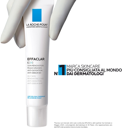 La Roche-Posay Effaclar K (+) crema rinfrescante opacizzante per pelli grasse e problematiche