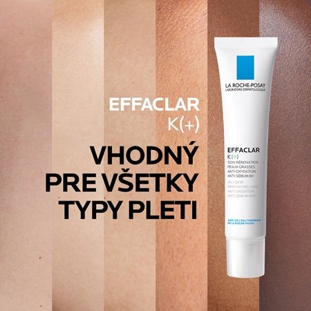 La Roche-Posay Effaclar K (+) svieži zmatňujúci krém pre mastnú a problematickú pleť