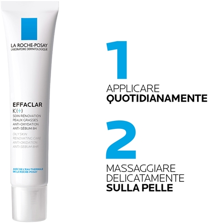 La Roche-Posay Effaclar K (+) crema rinfrescante opacizzante per pelli grasse e problematiche