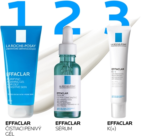 La Roche-Posay Effaclar K (+) svieži zmatňujúci krém pre mastnú a problematickú pleť