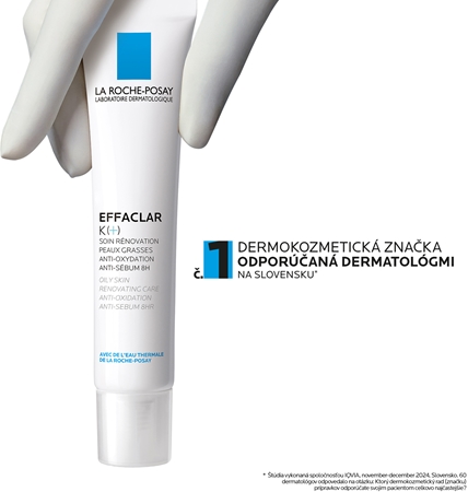 La Roche-Posay Effaclar K (+) svieži zmatňujúci krém pre mastnú a problematickú pleť