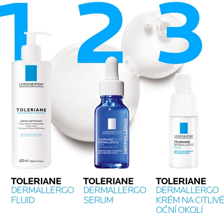 La Roche-Posay Toleriane Ultra Dermallergo zklidňující a hydratační sérum pro citlivou a alergickou pleť