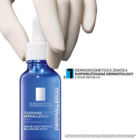 La Roche-Posay Toleriane Ultra Dermallergo zklidňující a hydratační sérum pro citlivou a alergickou pleť