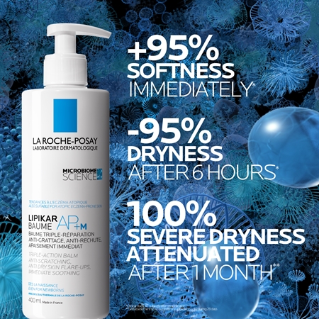 La Roche-Posay Lipikar Baume AP+M Nourishing Body Balm for dry and atopic skin