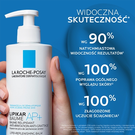 La Roche-Posay Lipikar Baume AP+M balsam uzupełniający lipidy przeciw podrażnieniom i swędzeniu skóry
