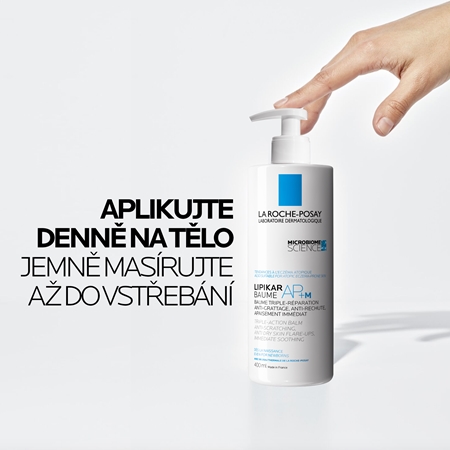 La Roche-Posay Lipikar Baume AP+M relipidační balzám proti podráždění a svědění pokožky