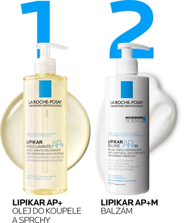 La Roche-Posay Lipikar Baume AP+M relipidační balzám proti podráždění a svědění pokožky