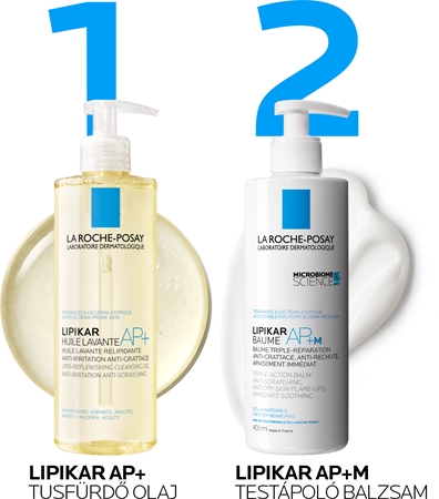 La Roche-Posay Lipikar Baume AP+M lipidpótló balzsam irritáció és viszketés ellen