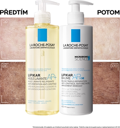 La Roche-Posay Lipikar Baume AP+M relipidační balzám proti podráždění a svědění pokožky
