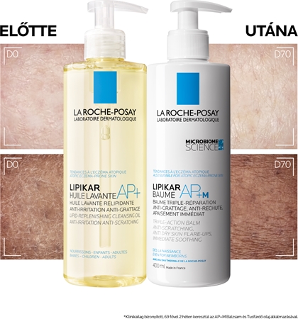 La Roche-Posay Lipikar Baume AP+M lipidpótló balzsam irritáció és viszketés ellen