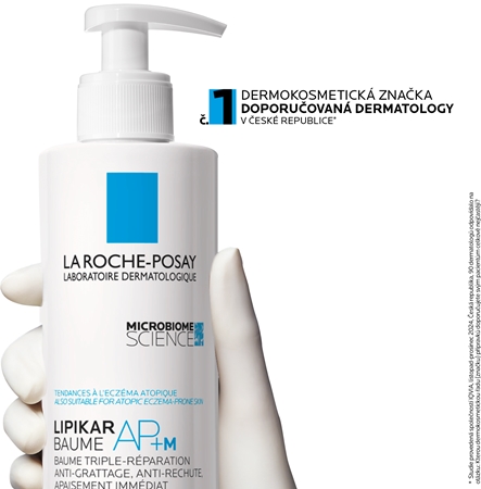 La Roche-Posay Lipikar Baume AP+M relipidační balzám proti podráždění a svědění pokožky