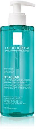 La Roche-Posay Effaclar gel esfoliante de limpeza para pele oleosa e problemática