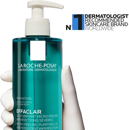 La Roche-Posay Effaclar Cleansing Gel Scrub for oily and problem skin