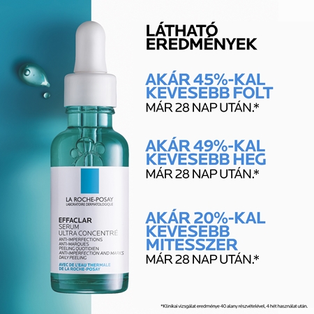 La Roche-Posay Effaclar koncentrált szérum problémás és pattanásos bőrre
