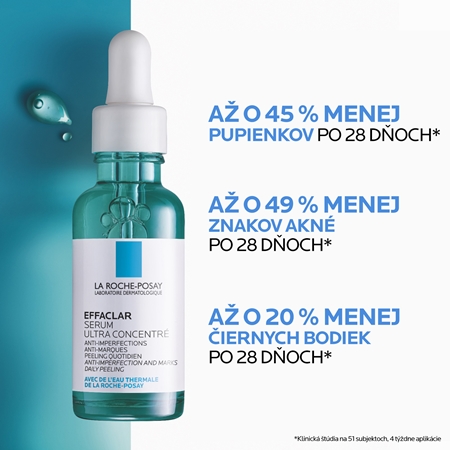 La Roche-Posay Effaclar koncentrované sérum pre problematickú pleť, akné