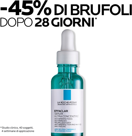 La Roche-Posay Effaclar siero concentrato per pelli problematiche, acne