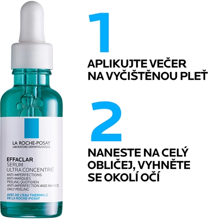 La Roche-Posay Effaclar koncentrované sérum pro problematickou pleť, akné
